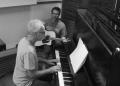 Rehearsing with Eddie